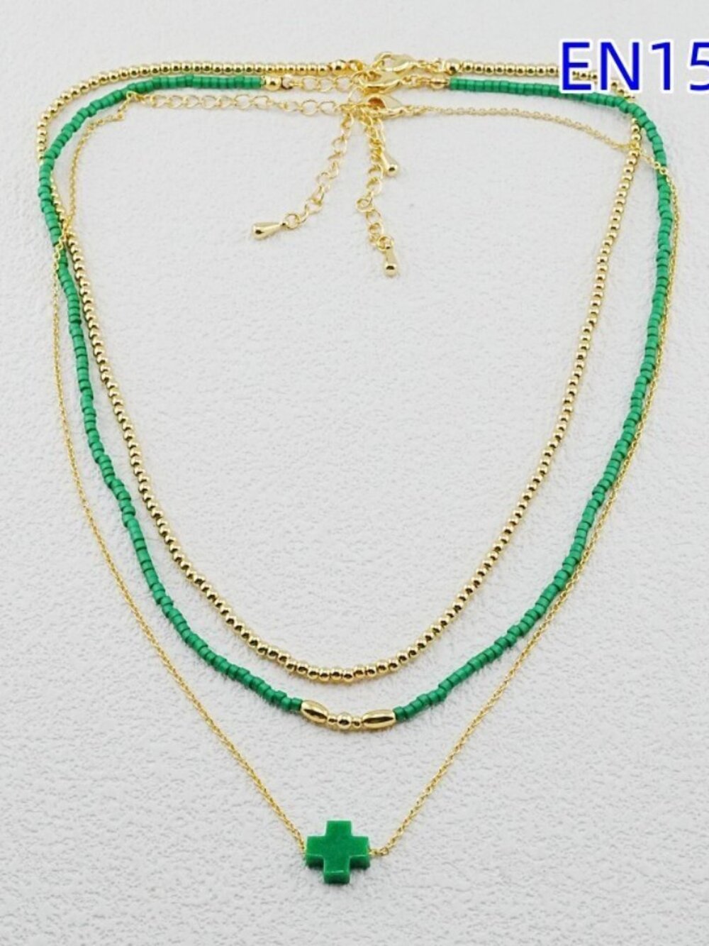 Enewton Colorful Cross Necklace
